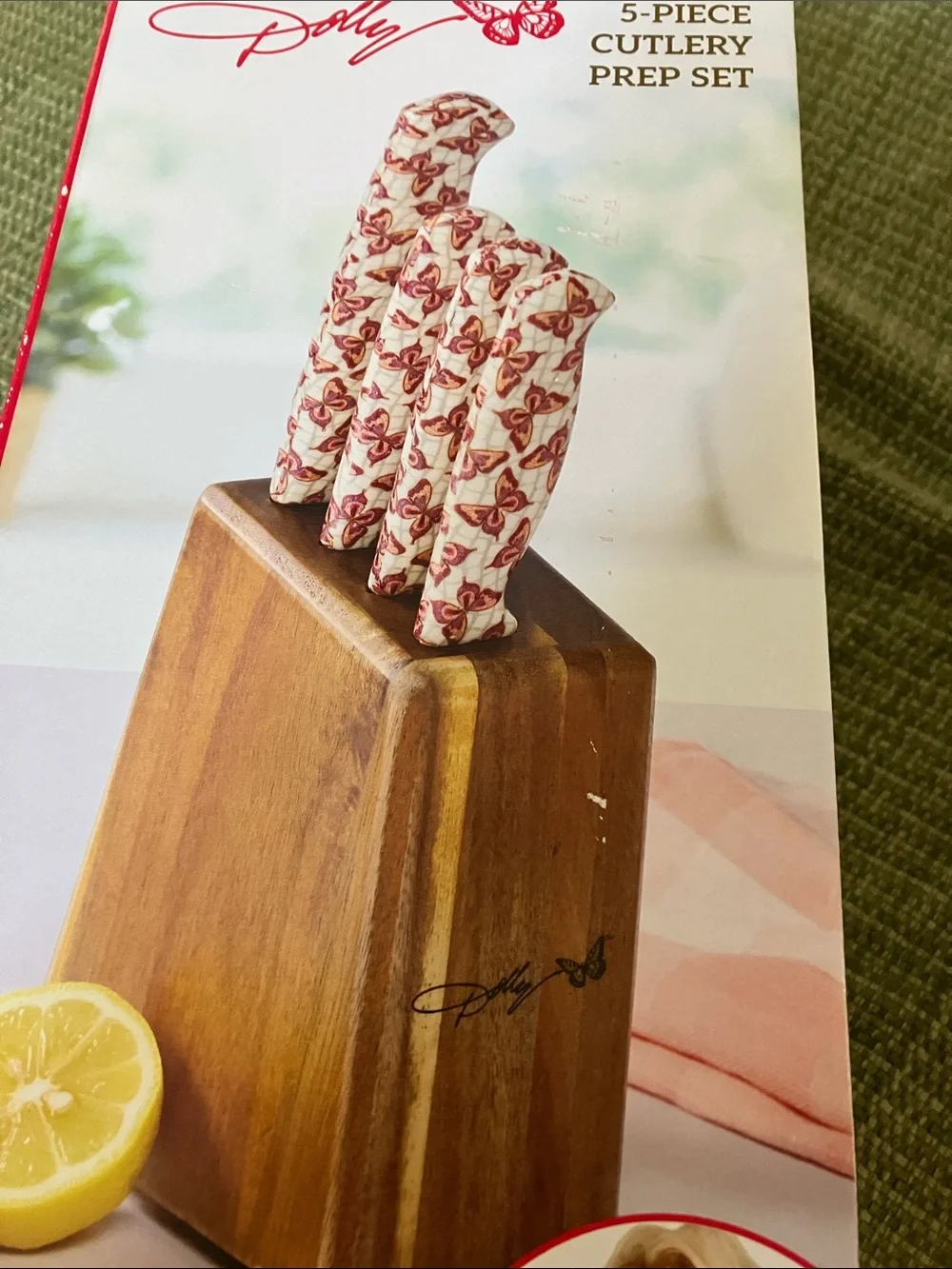 Dolly Parton Cutlery Prep Set NIB
